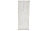 Paxberry Whitewash Dresser by Ashley at Eve Furniture