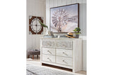 Paxberry Whitewash Dresser by Ashley at Eve Furniture