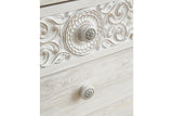 Paxberry Whitewash Dresser by Ashley at Eve Furniture
