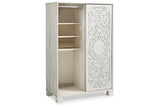 Paxberry Whitewash Dressing Chest by Ashley at Eve Furniture
