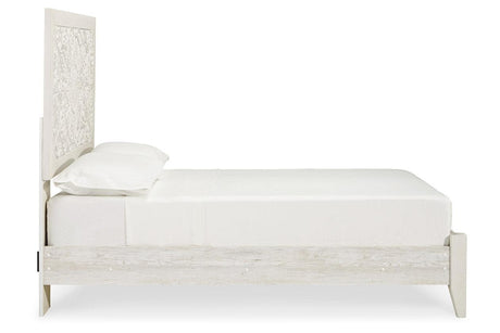 Paxberry Whitewash Full Panel Bed by Ashley at Eve Furniture