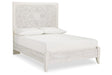 Paxberry Whitewash Full Panel Bed by Ashley at Eve Furniture