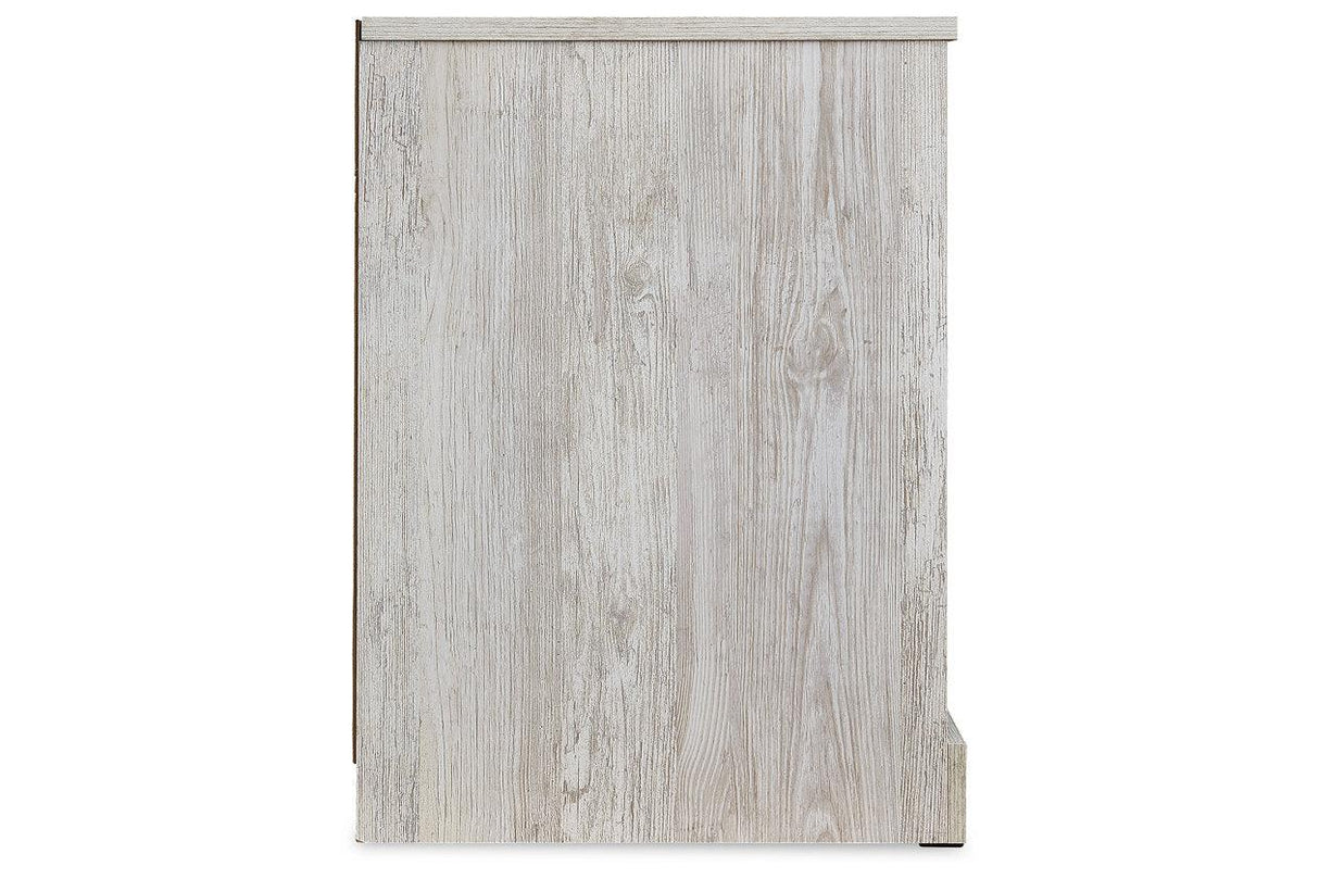 Paxberry Whitewash Nightstand by Ashley at Eve Furniture