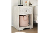 Paxberry Whitewash Nightstand by Ashley at Eve Furniture