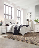 Paxberry Whitewash Panel Bedroom Set by Ashley at Eve Furniture