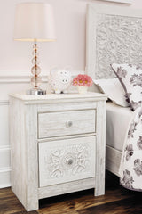 Paxberry Whitewash Panel Bedroom Set by Ashley at Eve Furniture
