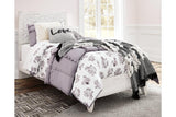 Paxberry Whitewash Twin Panel Bed by Ashley at Eve Furniture