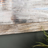 Paxton 1 Brown/White Wall Art by Crestview at Eve Furniture