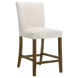 Paxton Beige Upholstered Counter Height Dining Chair (Set of 2) by Coaster at Eve Furniture