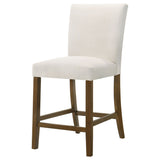 Paxton Beige Upholstered Counter Height Dining Chair (Set of 2) by Coaster at Eve Furniture