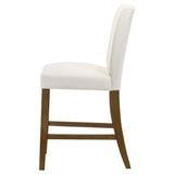 Paxton Beige Upholstered Counter Height Dining Chair (Set of 2) by Coaster at Eve Furniture