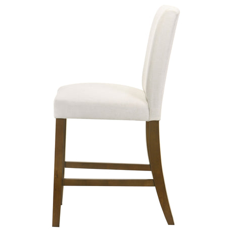 Paxton Beige Upholstered Counter Height Dining Chair (Set of 2) by Coaster at Eve Furniture