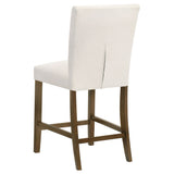 Paxton Beige Upholstered Counter Height Dining Chair (Set of 2) by Coaster at Eve Furniture