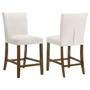 Paxton Beige Upholstered Counter Height Dining Chair (Set of 2) by Coaster at Eve Furniture