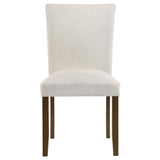Paxton Beige Upholstered Dining Side Chair, Set of 2 by Coaster at Eve Furniture