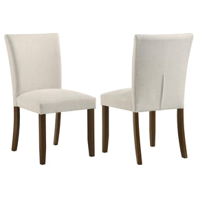 Paxton Beige Upholstered Dining Side Chair, Set of 2 by Coaster at Eve Furniture