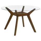 Paxton Brown / Beige 5-Piece Dining Room Set by Coaster at Eve Furniture