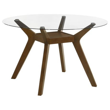 Paxton Brown / Beige 5-Piece Dining Room Set by Coaster at Eve Furniture