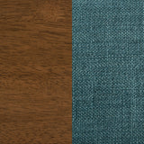 Paxton Brown / Teal Blue 5-Piece Dining Room Set by Coaster at Eve Furniture