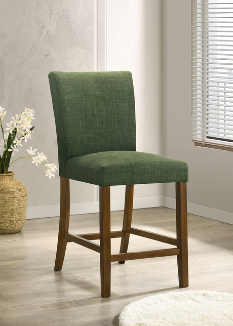 Paxton Green Upholstered Counter Height Dining Chair (Set of 2) by Coaster at Eve Furniture