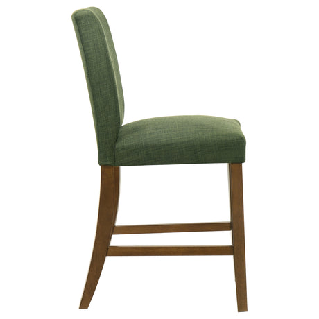 Paxton Green Upholstered Counter Height Dining Chair (Set of 2) by Coaster at Eve Furniture