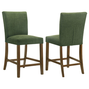 Paxton Green Upholstered Counter Height Dining Chair (Set of 2) by Coaster at Eve Furniture