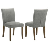 Paxton Grey Upholstered Dining Side Chair (Set of 2) by Coaster at Eve Furniture