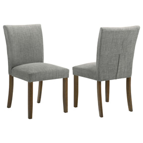 Paxton Grey Upholstered Dining Side Chair (Set of 2) by Coaster at Eve Furniture