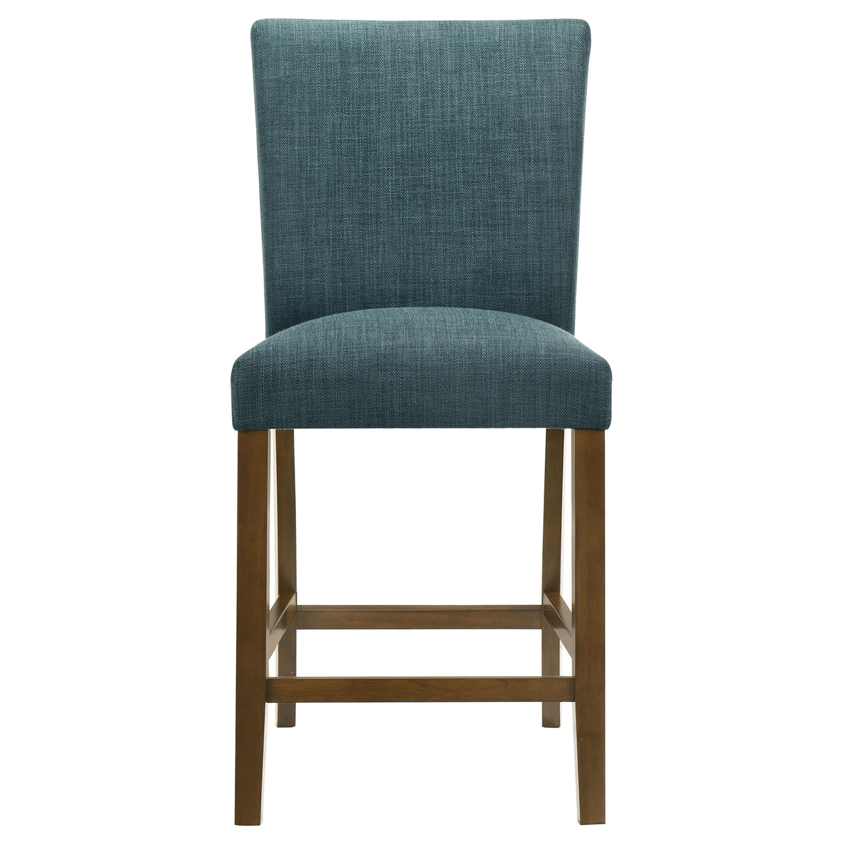Paxton Teal Blue 5-piece Round Glass Top Counter Height Dining Set by Coaster at Eve Furniture