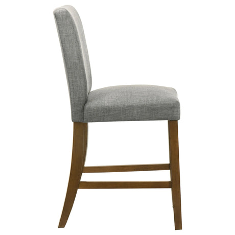 Paxton Upholstered Counter Height Dining Chair Grey (Set of 2) by Coaster at Eve Furniture