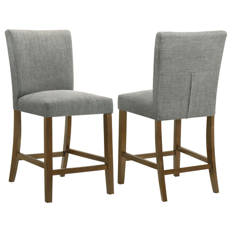 Paxton Upholstered Counter Height Dining Chair Grey (Set of 2) by Coaster at Eve Furniture