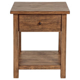 Payne Distressed Brown 2-Piece Coffee and 1-Drawer End Table Set by Coaster at Eve Furniture