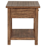 Payne Distressed Brown 2-Piece Coffee and 1-Drawer End Table Set by Coaster at Eve Furniture