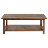 Payne Distressed Brown 2-Piece Coffee and 1-Drawer End Table Set by Coaster at Eve Furniture