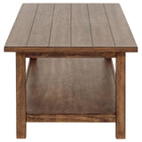 Payne Distressed Brown 2-Piece Coffee and End Table Set by Coaster at Eve Furniture