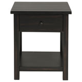 Payne Distressed Java 2-Piece Coffee and 1-Drawer End Table Set by Coaster at Eve Furniture