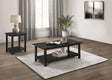 Payne Distressed Java 2-Piece Coffee and End Table Set by Coaster at Eve Furniture