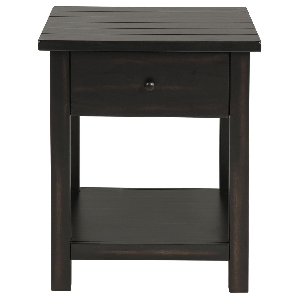 Payne Distressed Java 3-Piece Coffee and 1-Drawer End Table Set by Coaster at Eve Furniture
