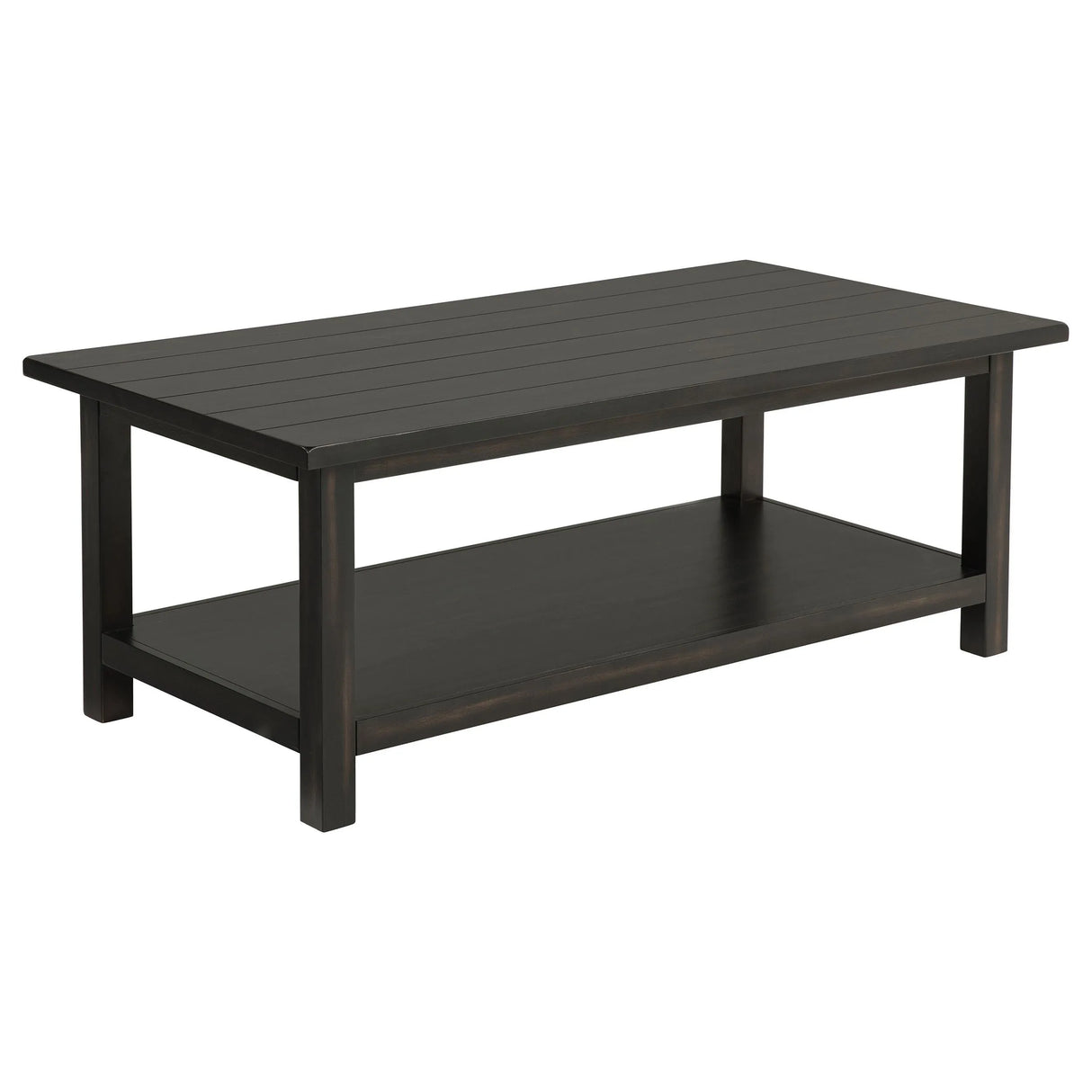 Payne Distressed Java 3-Piece Coffee and 1-Drawer End Table Set by Coaster at Eve Furniture
