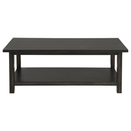 Payne Distressed Java 3-Piece Coffee and 1-Drawer End Table Set by Coaster at Eve Furniture