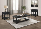 Payne Distressed Java 3-Piece Coffee and 1-Drawer End Table Set by Coaster at Eve Furniture
