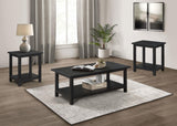 Payne Distressed Java 3-Piece Coffee and End Table Set by Coaster at Eve Furniture