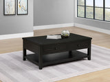 Payne Distressed Java 48-inch Mobile Lift Top Coffee Table by Coaster at Eve Furniture