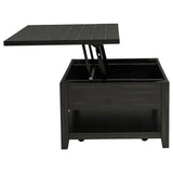 Payne Distressed Java 48-inch Mobile Lift Top Coffee Table by Coaster at Eve Furniture