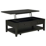 Payne Distressed Java 48-inch Mobile Lift Top Coffee Table by Coaster at Eve Furniture