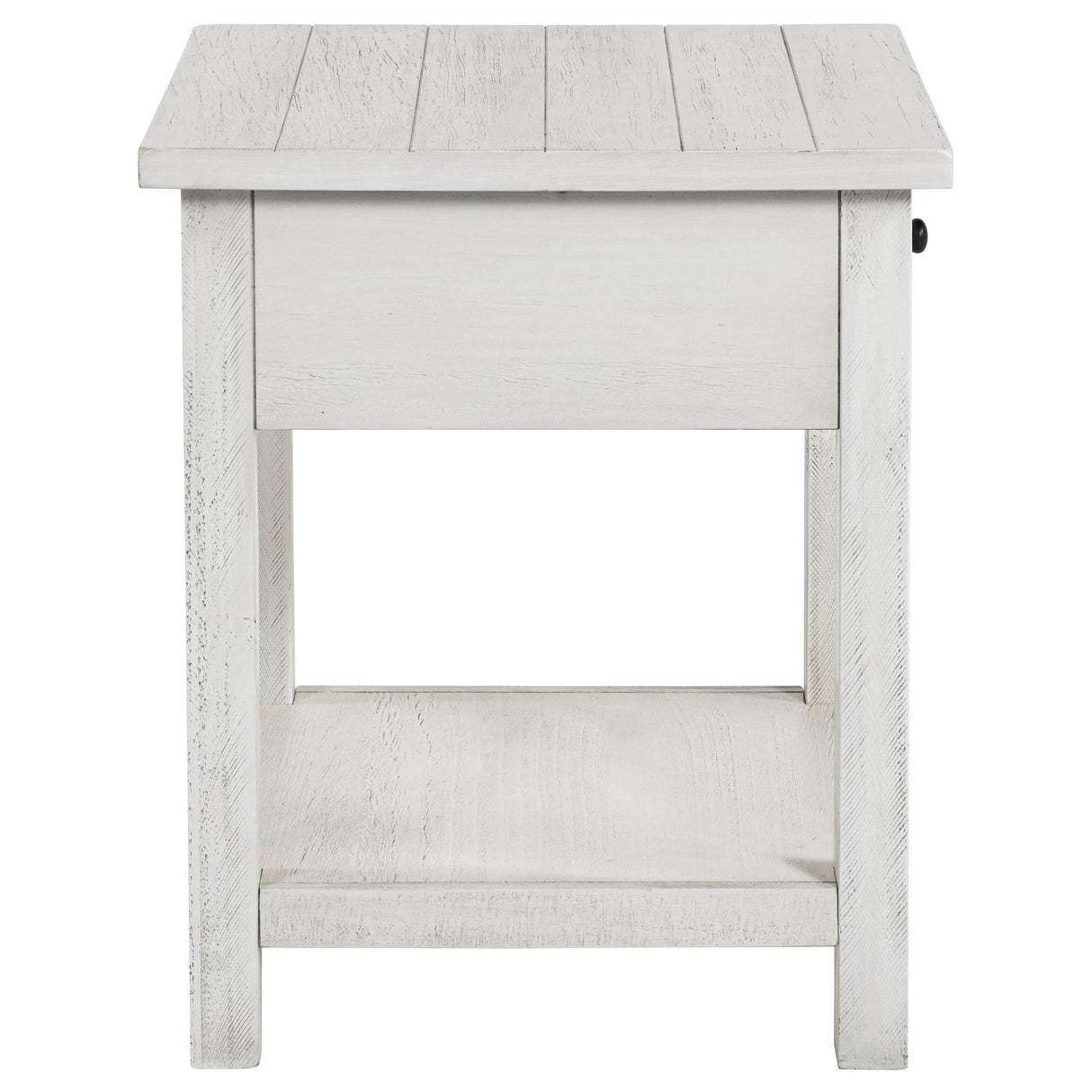 Payne Distressed White 2-Piece Coffee and 1-Drawer End Table Set by Coaster at Eve Furniture