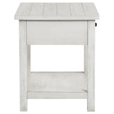 Payne Distressed White 2-Piece Coffee and 1-Drawer End Table Set by Coaster at Eve Furniture