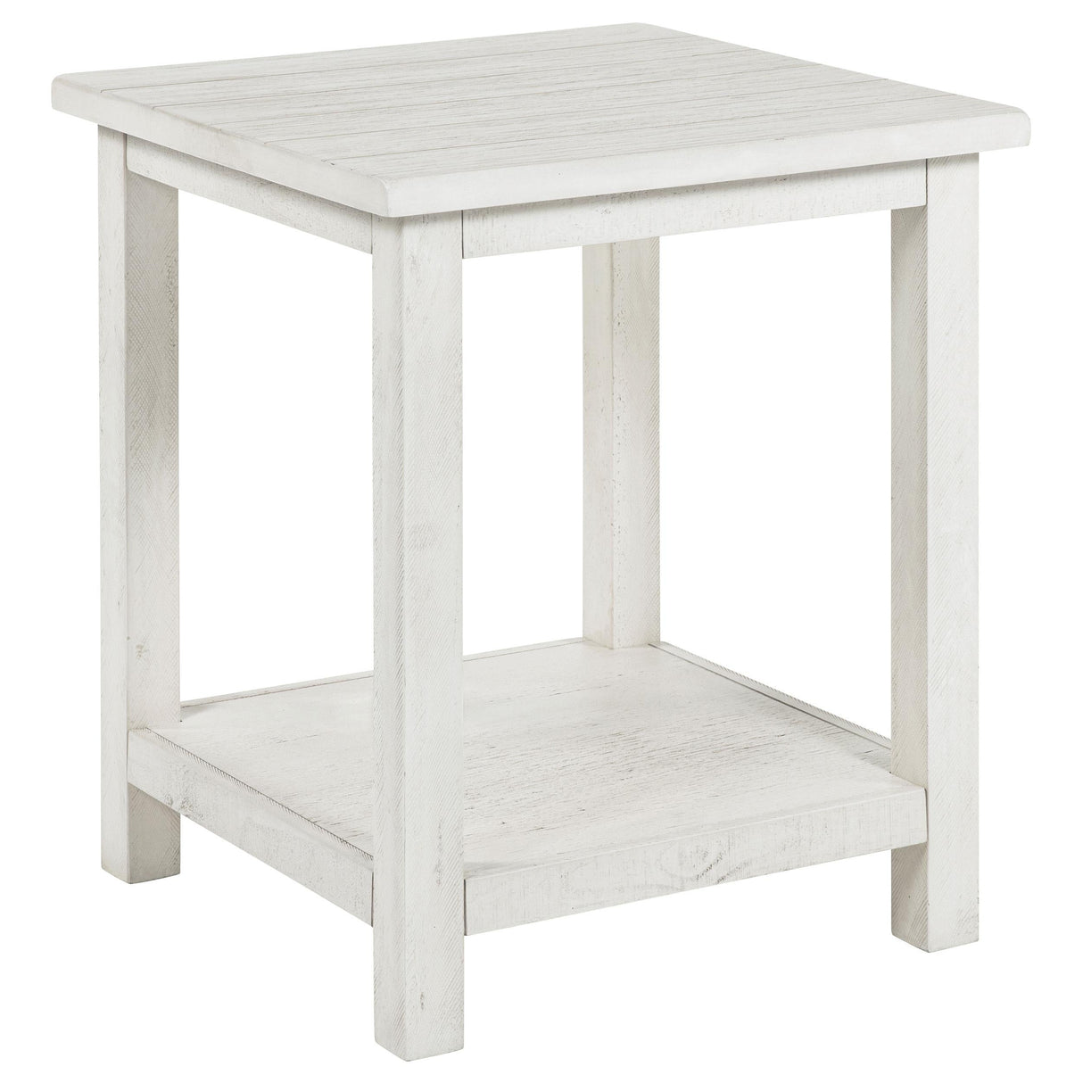 Payne Distressed White 3-Piece Coffee and End Table Set by Coaster at Eve Furniture