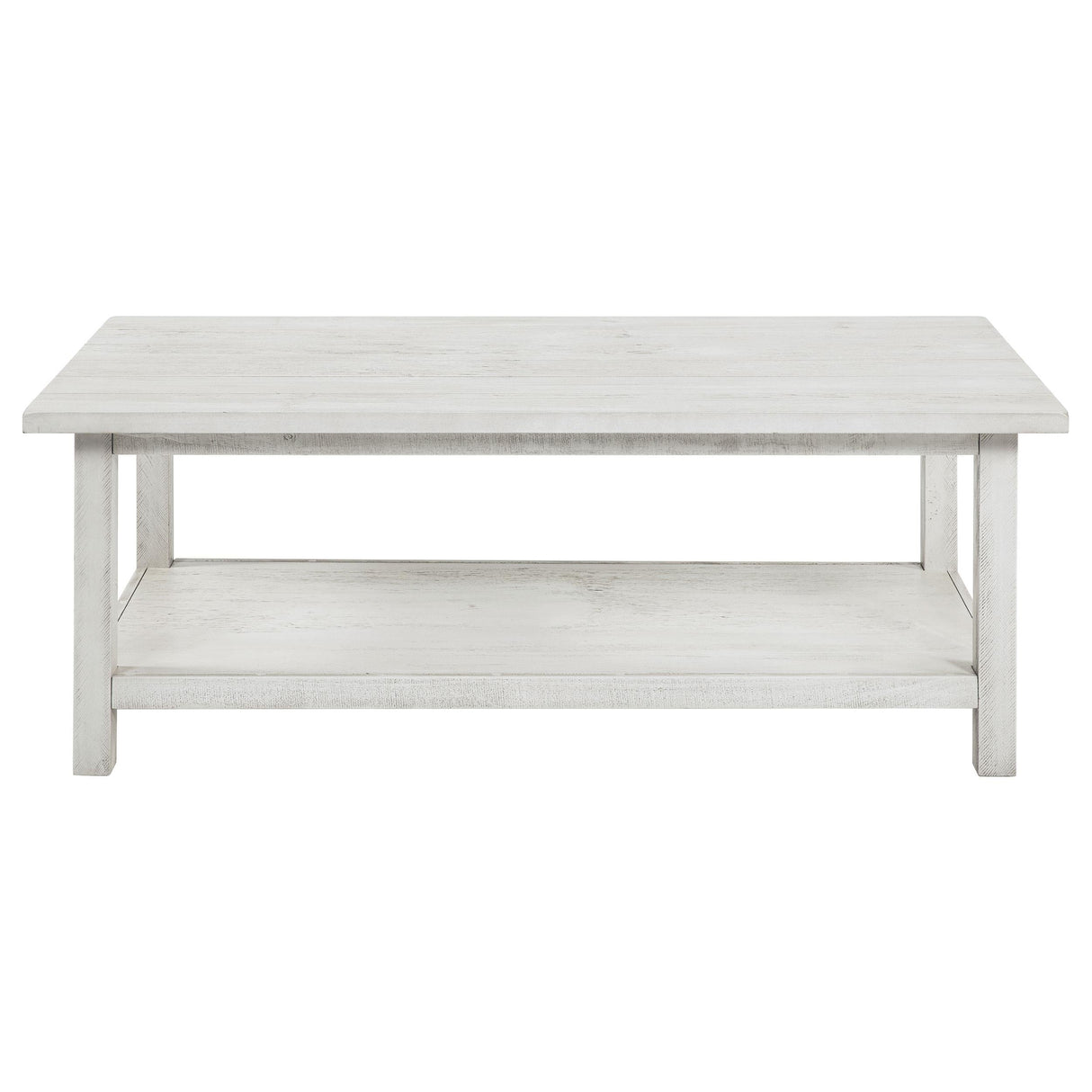 Payne Distressed White 3-Piece Coffee and End Table Set by Coaster at Eve Furniture