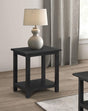 Payne Java Wood End Table with Shelf by Coaster at Eve Furniture